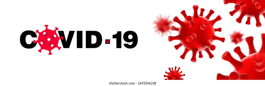 vector illustration, dangerous world new coronavirus. international pandemic covid-19. red virus bacteria elements for design graphics
