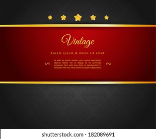 Vector illustration of Dark design template eps 10