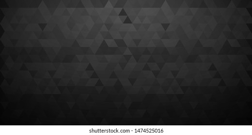 Vector Illustration Dark Grid Mosaic Background, Creative Diamond Design Template.