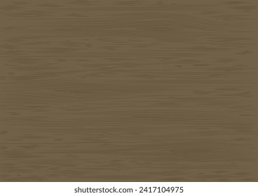 Vector illustration of dark wood grain wall or table