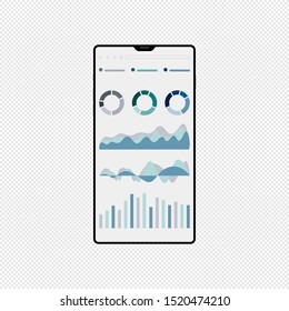 Vector illustration of Data analysis an business information research solution concept with "analytics" Management and marketing concept.