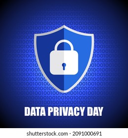 vector illustration for data privacy day