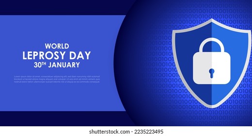 Vector illustration for Data Privacy Day 28 January