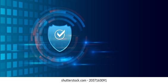 Vector illustration of a data security services. Data protection, privacy, and internet security concept. Modern Cyber security for business and internet project.