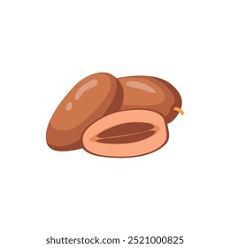 Vector Illustration of Dates Fruit for Ramadan