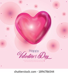 Vector Illustration Of Valentine’s Day Cards With Wishes Of Love.