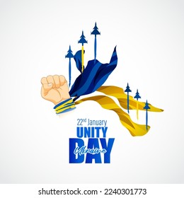 Vector illustration for Day of Unity of Ukraine