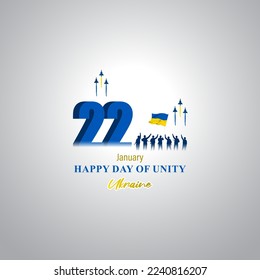Vector illustration for Day of Unity of Ukraine
