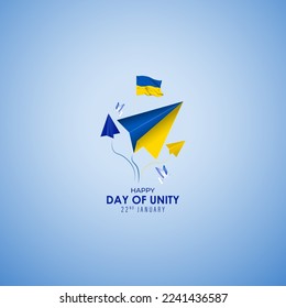 Vector illustration for Day of Unity of Ukraine