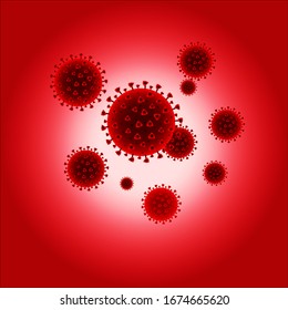 VECTOR ILLUSTRATION FOR DEADLY VIRUS 