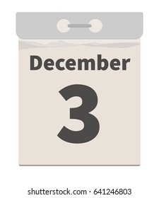 Vector illustration, December 3