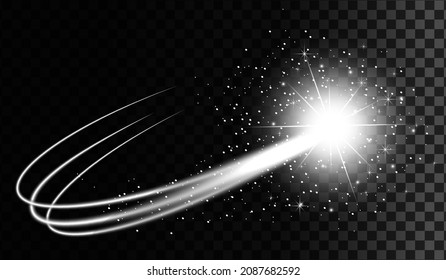 Vector illustration for decoration cool effect with ray sequins.White glowing explosion explosion with transparent. Bright Star. Transparent glitter gradient glitter, bright flash. Glare texture.