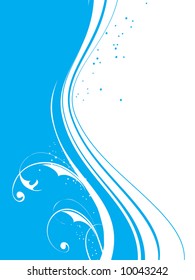 vector illustration of decorative abstract background