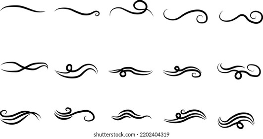 Ilustración vectorial del borde decorativo y conjunto de cuadros.
