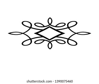Vector Illustration. Decorative frames. Vintage vector.