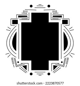ilustración vectorial de elementos de diseño decorativo de ornamentos. Etiquetas y distintivos, cintas retro, lujosos símbolos de logotipo, elegantes circuitos de caligrafía, marcos de línea