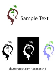 the vector illustration dedicated to the  life logo.
