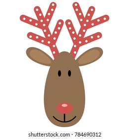 Vector illustration of a deer