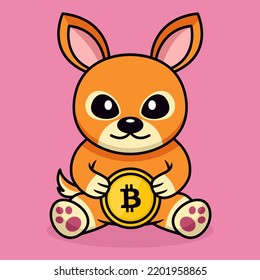 Ilustración vectorial de ciervos y animales chibi