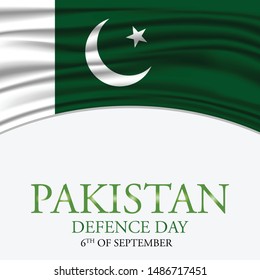 Vector illustration of Defence day in Pakistan Celebration on September 6.