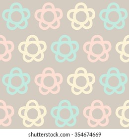 vector illustration of a delicate, white flowers bunch on gray background