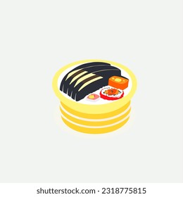 vector illustration of delicious cake symbol