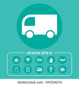 Vector Illustration Delivery Icon