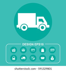 Vector Illustration Delivery Icon