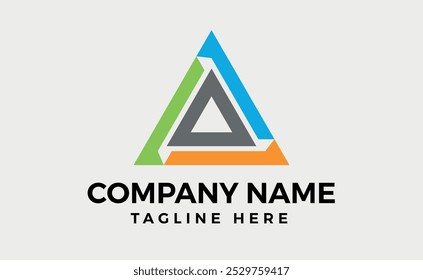 Vector Illustration for Delta Office Logo branding design, Concepts of a Trigonal shape. Editable and pixel perfect.
