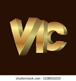 ilustración vectorial que representa la abreviatura CIV para imprimir en banners, postales, etiquetas, así como para el diseño de logotipos y embalajes
