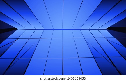 
vector illustration depicting an abstract background in blue shades for various designs
