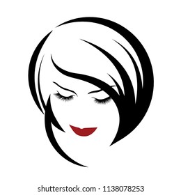 


vector illustration, depicting the face of a beautiful woman with long ringlets