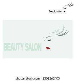 vector illustration, depicting the face of a beautiful woman with long ringlets