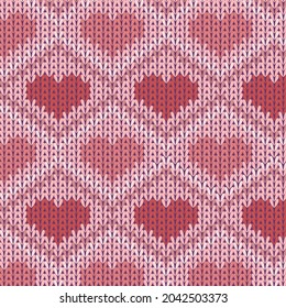 Ilustración vectorial que representa un fondo de punto con corazones.