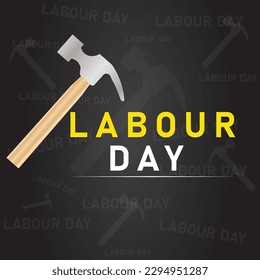ilustración vectorial que representa el concepto del día laboral 