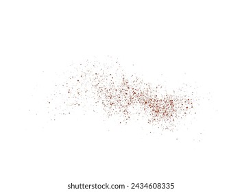 The vector illustration depicts a dynamic splatter of chili powder, dried pepper, spicy paprika, and other seasonings. Png.	