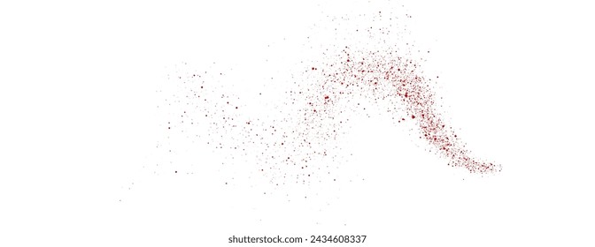 The vector illustration depicts a dynamic splatter of chili powder, dried pepper, spicy paprika, and other seasonings. Png.	