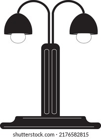 vector illustration design arts Street lights