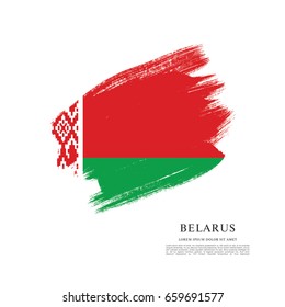 Vector illustration design of Belarus flag layout