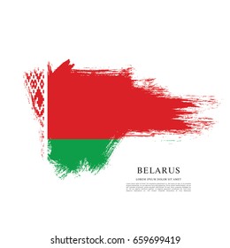Vector illustration design of Belarus flag layout