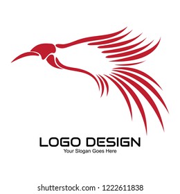 Vector Illustration Design Bird Template Logo