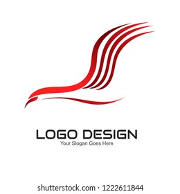 Vector Illustration Design Bird Template Logo