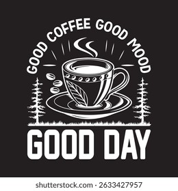 Vector illustration design of a brown coffee cup icon with steam, a hot drink, perfect for a cafe logo or breakfast menu