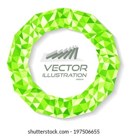 Vector illustration for design. Can be used for business presentation. With place for text.