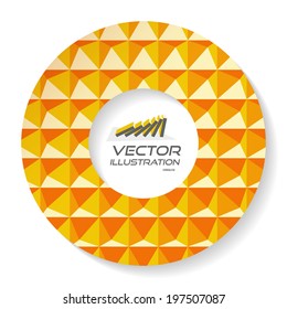 Ilustración vectorial para el diseño. Se puede utilizar para presentaciones de negocios. Con lugar para el texto.