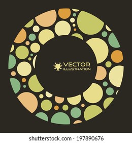 Ilustración vectorial para el diseño. Se puede utilizar para presentaciones de negocios. Con lugar para el texto.