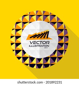 Vector illustration for design. Can be used for business presentation. With place for text. 