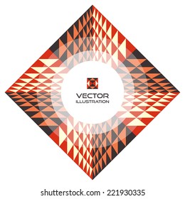 Vector illustration for design. Can be used for business presentation. With place for text. 