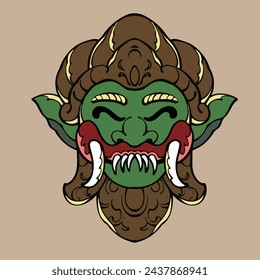 vector illustration of design characters created for clothing advertising needs and so on