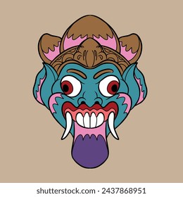 vector illustration of design characters created for clothing advertising needs and so on